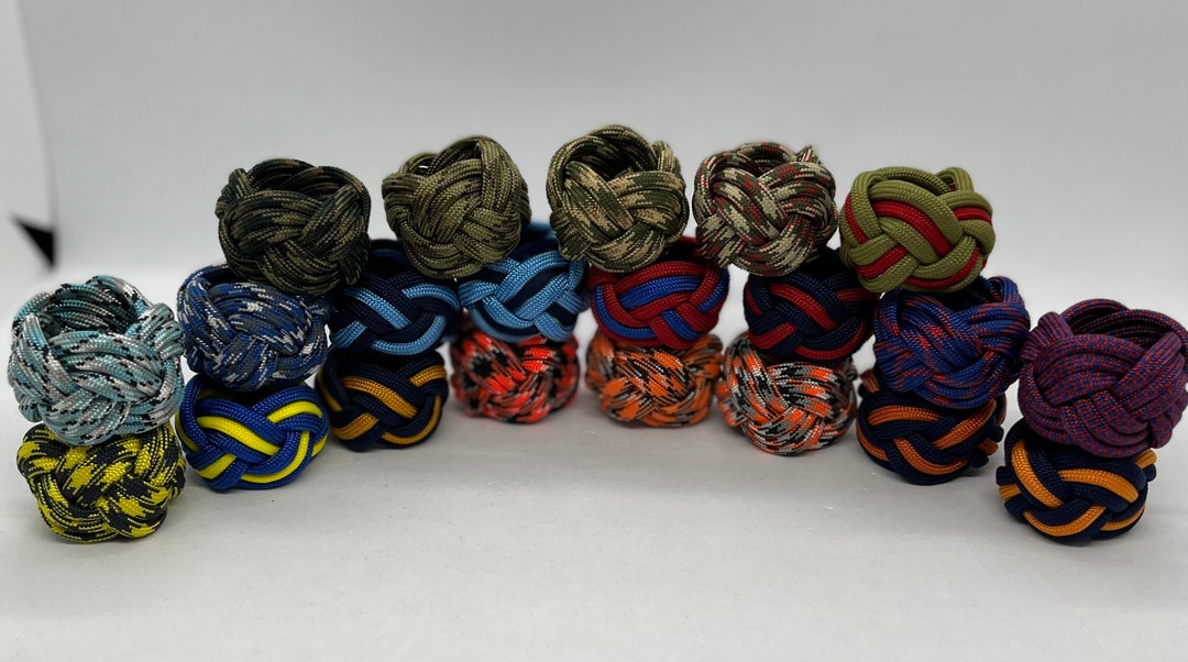 Cub Scout Rank Turks Head Woggle Paracord Neckerchief Slides Etsy