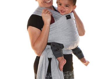 Soft Stretchy, Breathable Cotton Baby Wrap, Baby Sling, Nursing Cover Up  Newborn-Toddler: Evenly distributes Weight for Comfort