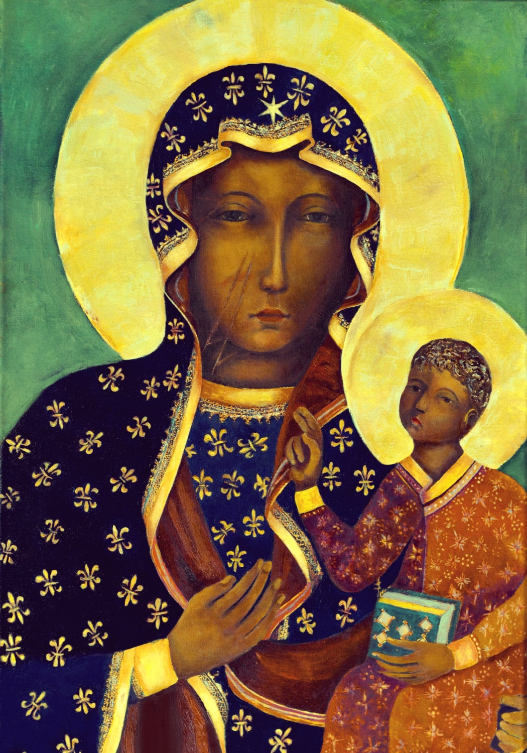 Black Madonna Of Czand