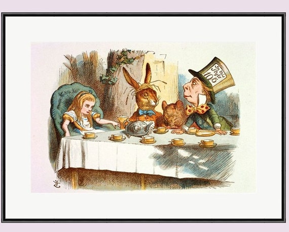 Alice in Wonderland アートパネル ラベンスバーガーのアリス・イン・ワンダーランドパズル（1000ピース