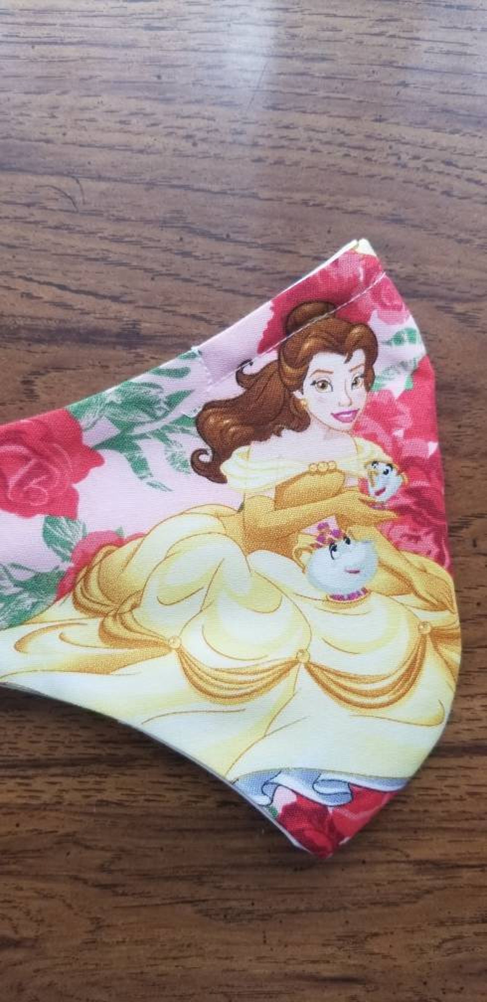 Princess Belle Face Mask Adult Size /kids Size Dust Mask - Etsy
