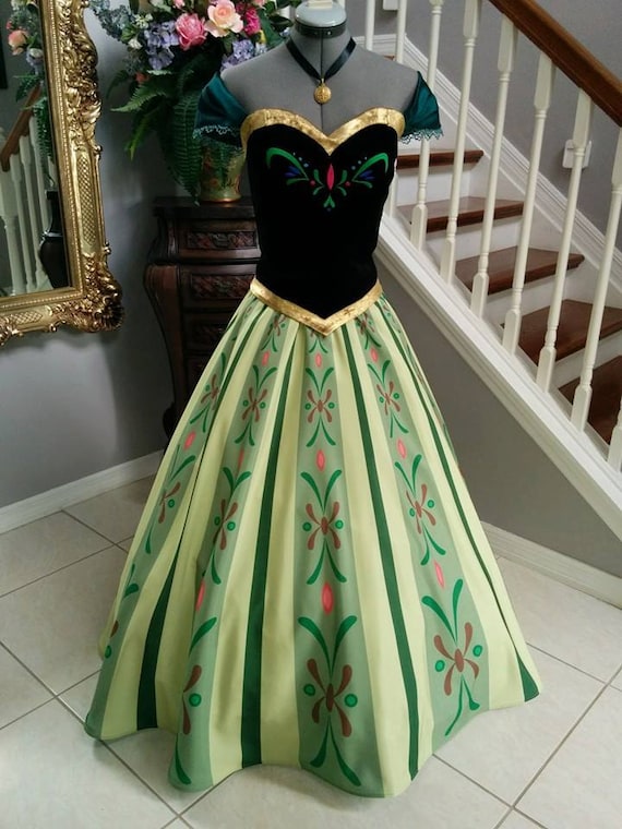 frozen coronation dress