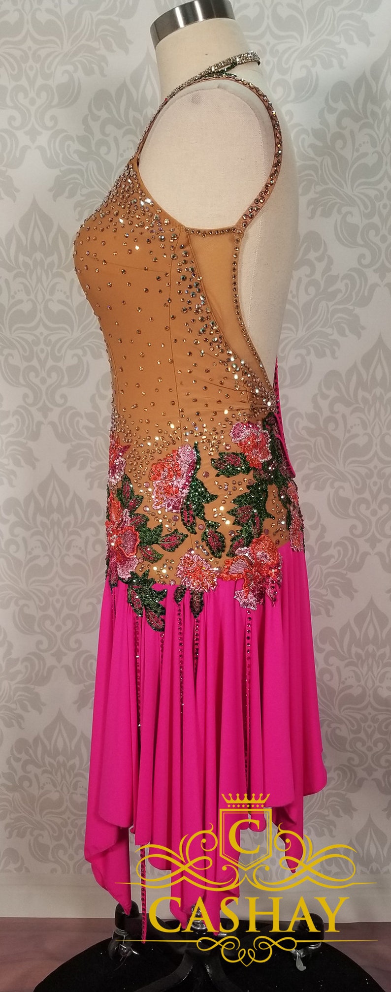 Willow Ballroom Dress latin Etsy