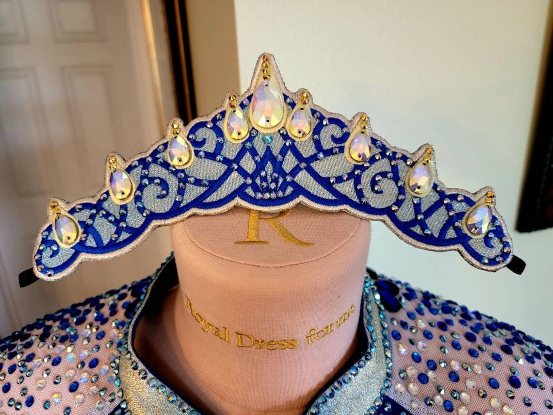 Irish Dance Tiara Irish Dance Headpiece Custom Dance Etsy