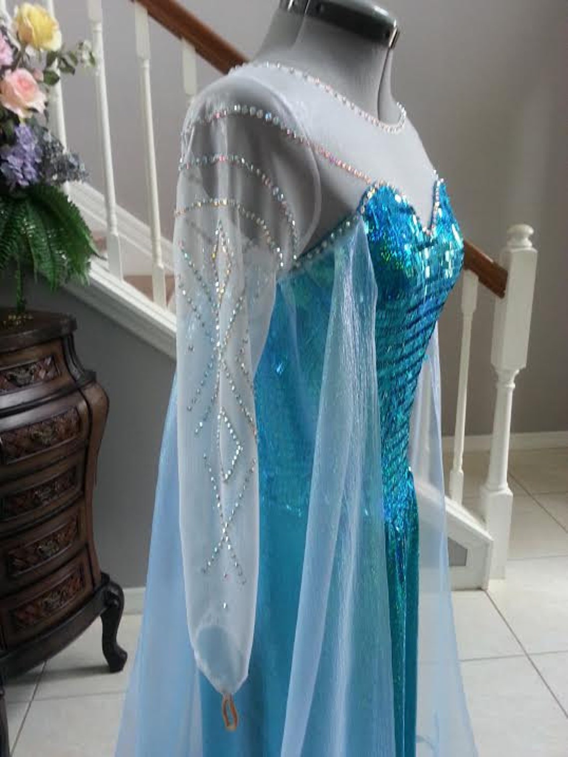 Elsa Frozen Costume - Etsy