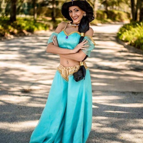 Custom Jasmine Costume Version D Princess Couture Adult Screen - Etsy