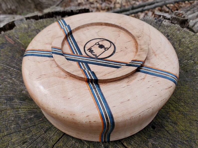 Curly maple X bowl