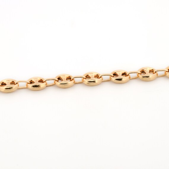 Mariier's Puff "Gucci" Link 6mm Chain Bracelet in… - image 5