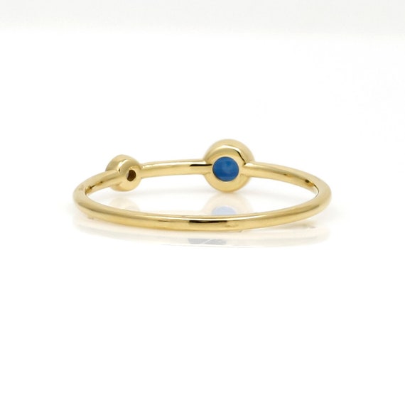 Jennifer Rivera Aros Two-Stone Stackable Ring in … - image 3