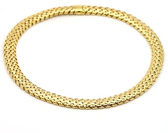 Tiffany & Co. Vannerie Women's Necklace in 18k Yellow Gold