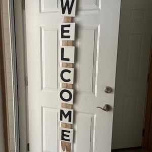 Hanging Door Welcome Banner