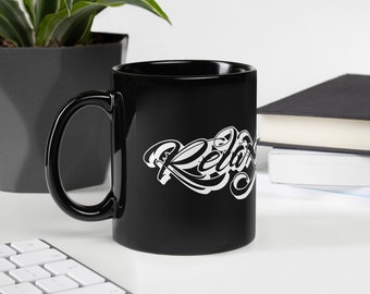 Relax Mug, Zen Coffee Tea Cup