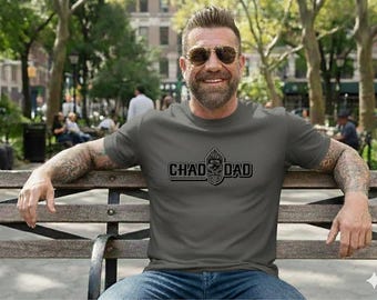 Chad Dad T-shirt - For that jacked dad with cool swagger