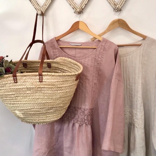 CARLA TOP- Natural Fibre Linen - Etsy