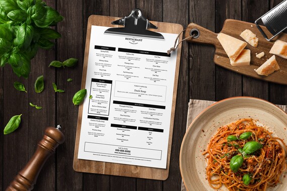 Google Menu Template Google Menu Template