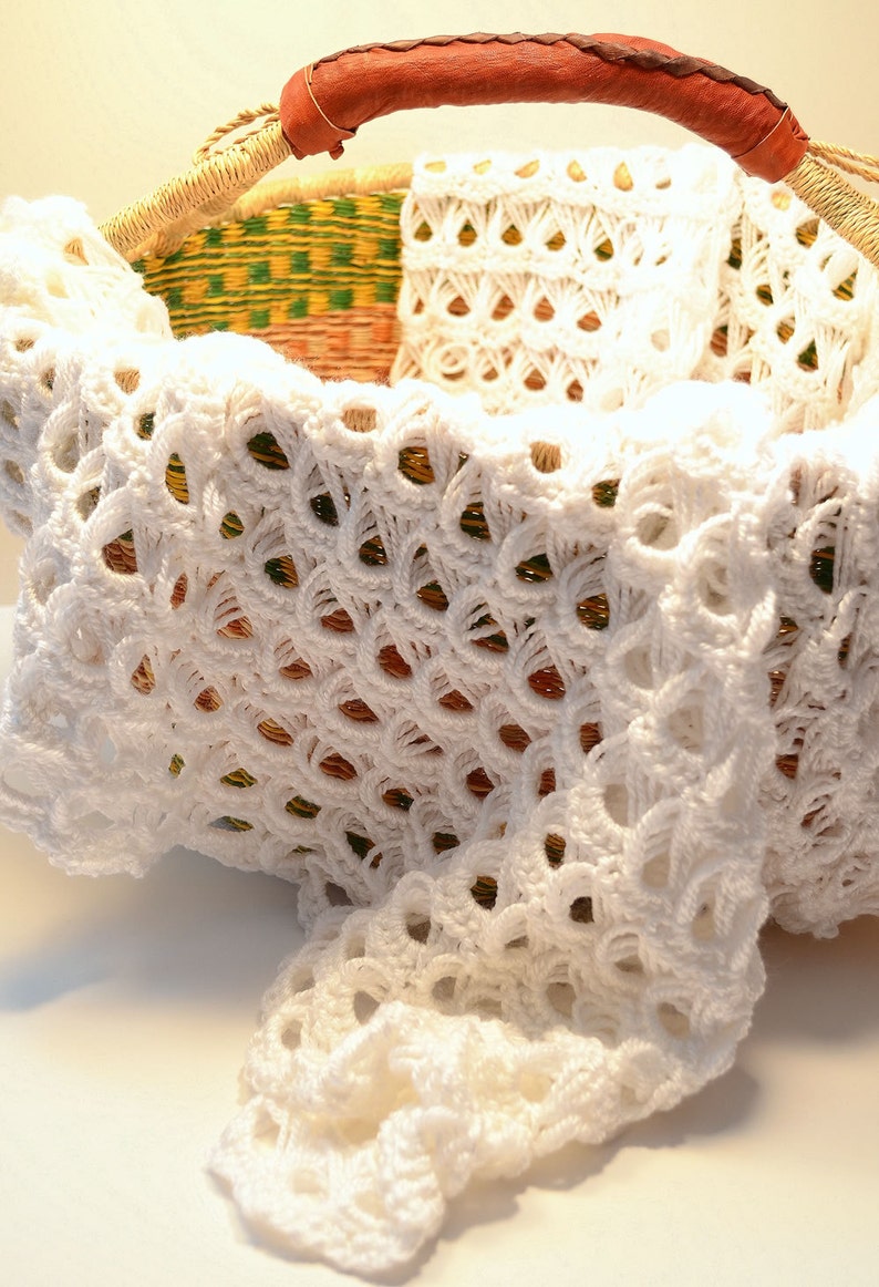 Snow White Hand Crocheted Baby Blanket Ready to Ship Choose Etsy