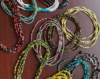 Long Beaded Necklaces