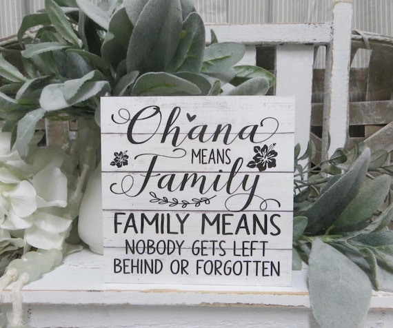 Family Sign: 