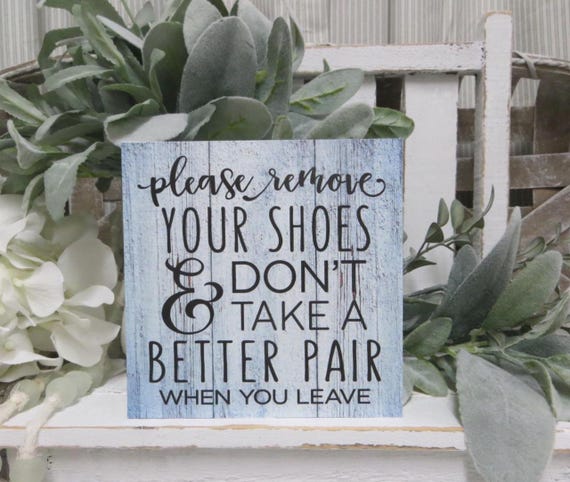 Humorous Shoes Home Sign:  display picture 2