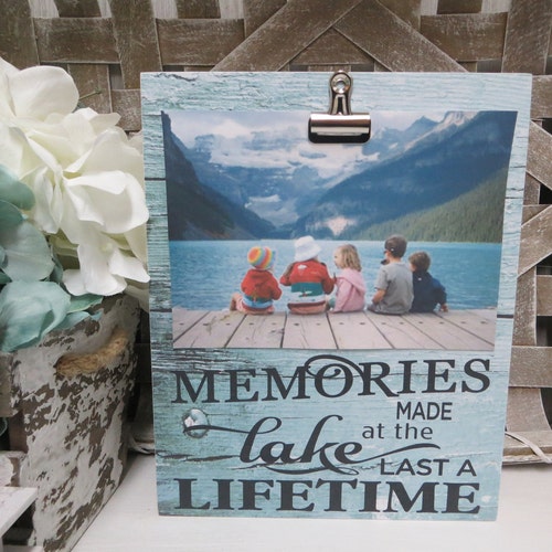 Lake Frame. memories Made at the Lake Last a Etsy