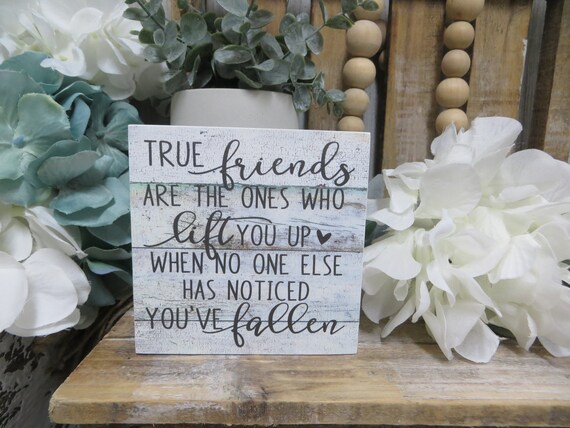 Not True Friend Signs