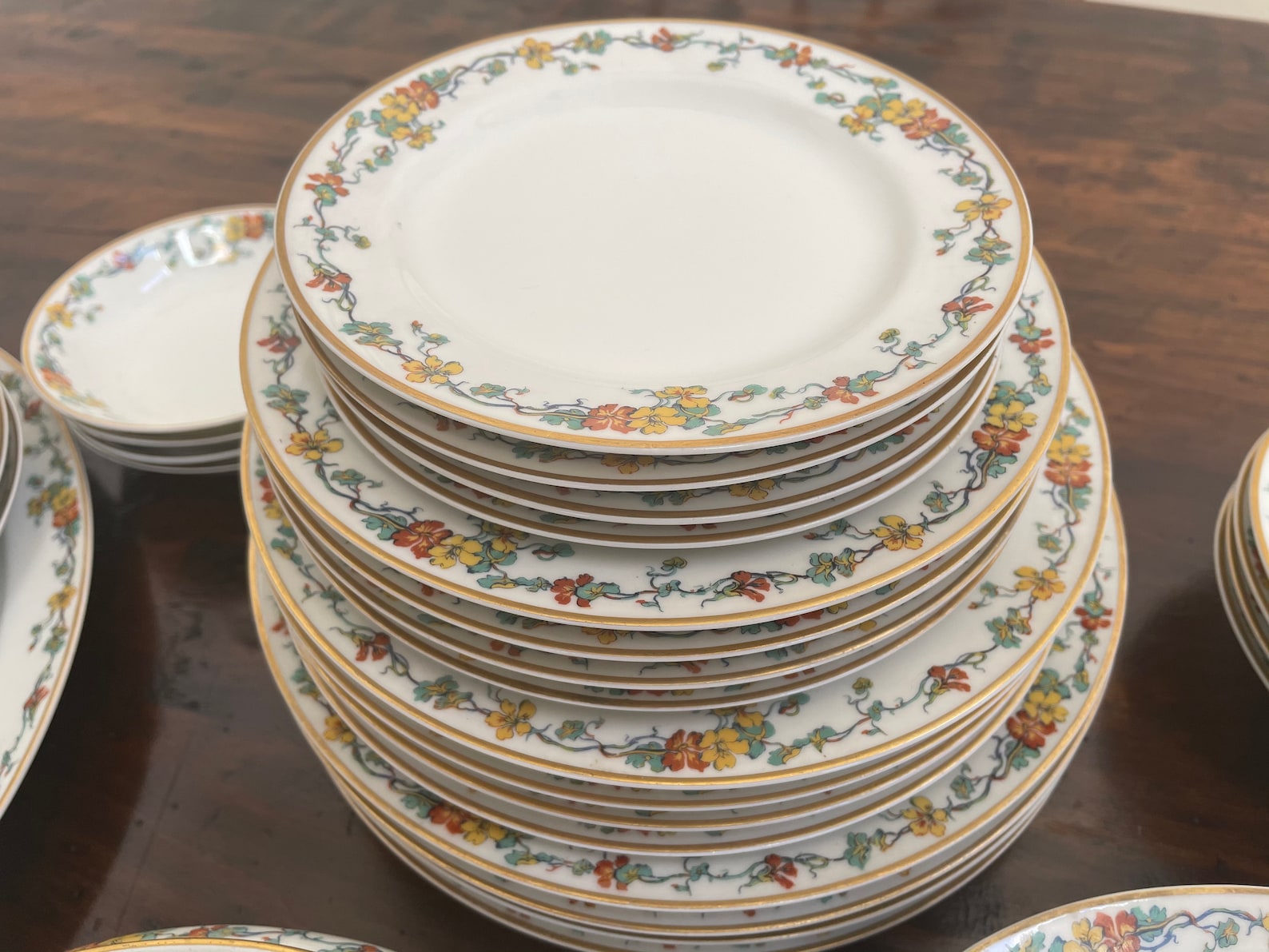 Haviland Limoges France Dinnerware Set for 4 Thanksgiving Etsy
