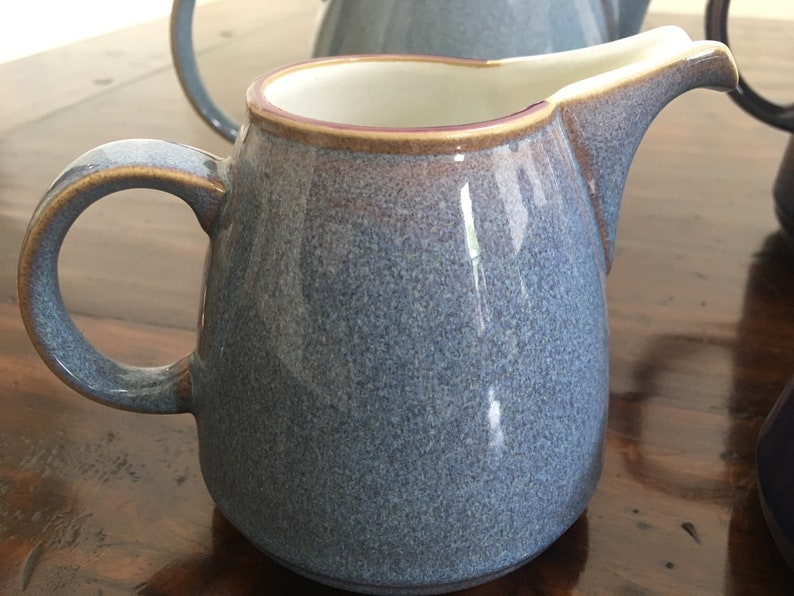 Denby Langley STORM Stoneware England Tea serving set Etsy