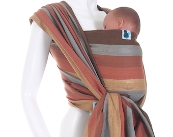 Woven Baby Wrap - Daiesu Hazelnut