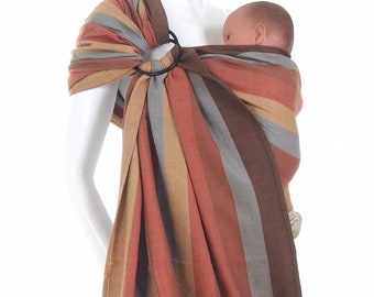 Ring Sling Baby Carrier - Daiesu Hazelnut