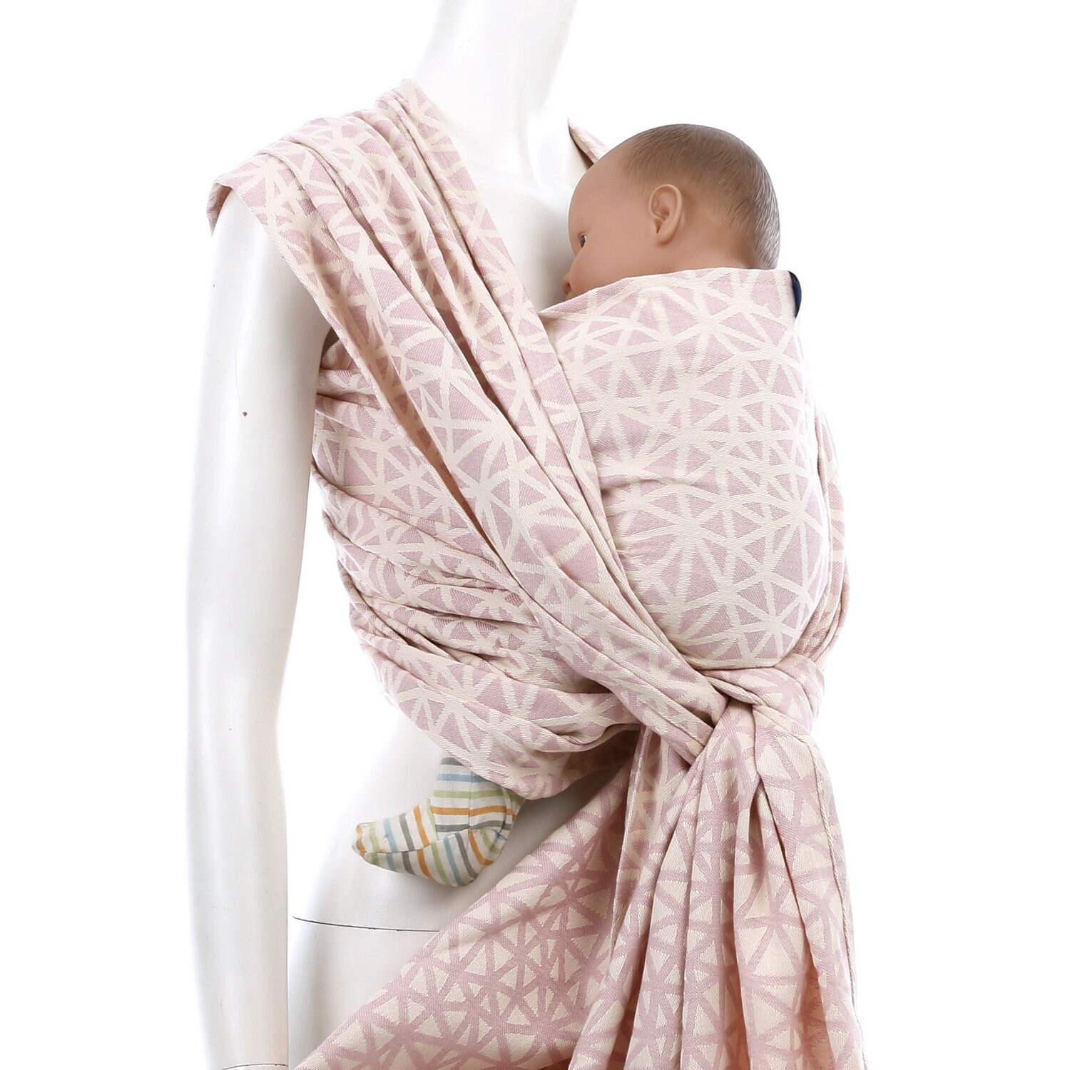 Woven Baby Wrap Daiesu Sweetheart Blush Woven Wrap Baby Etsy Australia