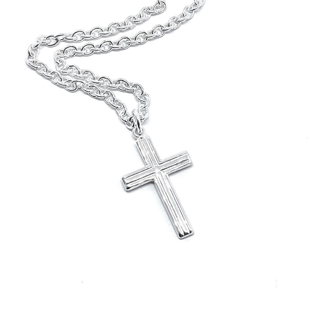 Mens Cross Necklace, Men's Cross Necklace, Cross for a Teenager