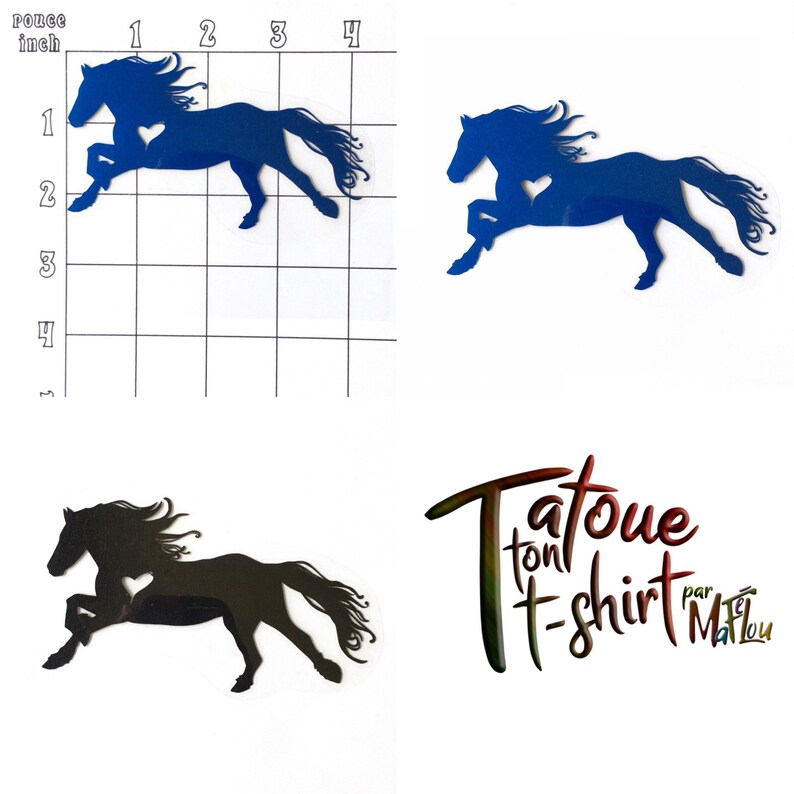 Heat transfer vinyl decal for clothing HTV decal Ironon Etsy