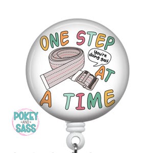 Physical Therapy Badge Reel, Physical Therapist Badge Reel, PT Badge Holder, Gift for Physical Therapist, Gait Belt Badge