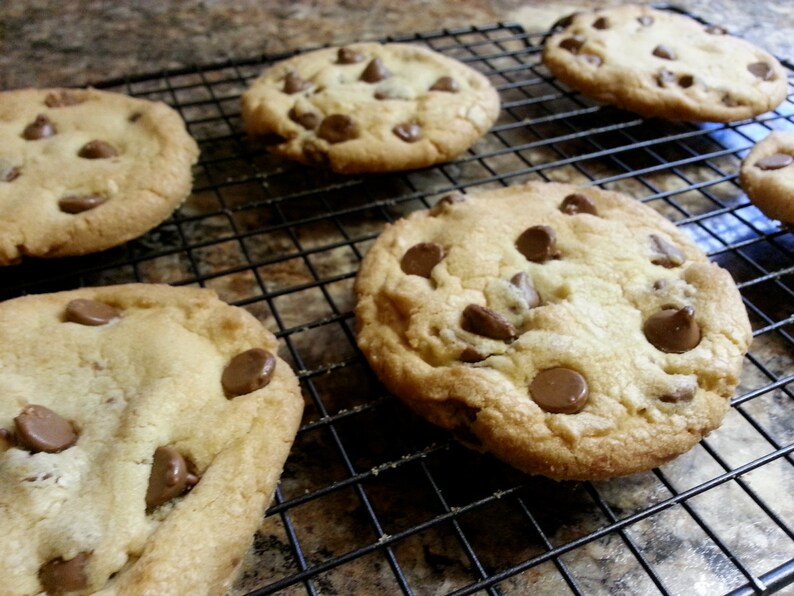 Chocolate Chip Cookies 1 Dozen Gourmet Etsy