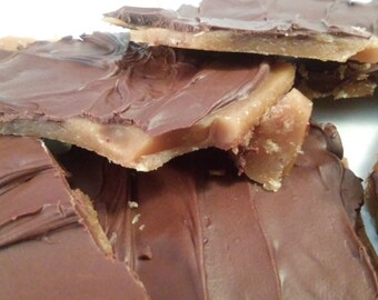 English Toffee gourmet 1 half pound Father's Day candy gift