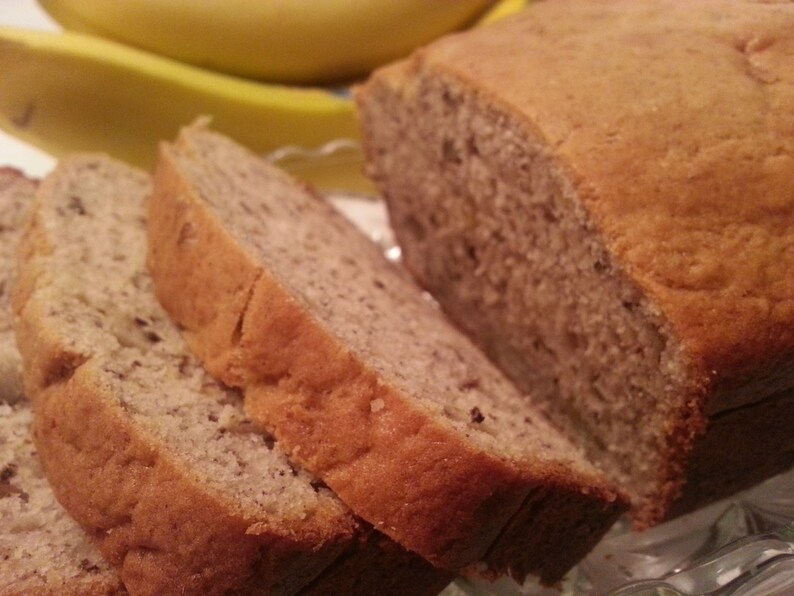 Banana Nut Bread Homemade From Scratch Etsy