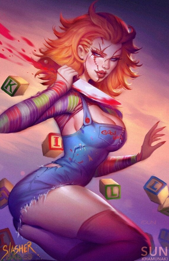 anime chucky doll