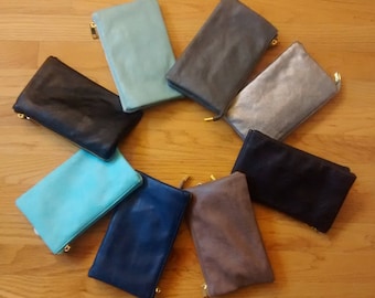 Monogrammed Wristlet/Clutch/Crossbody Purse