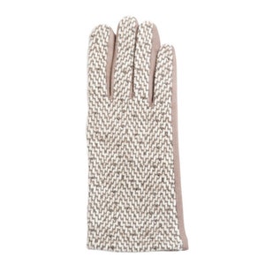 Guantes Taupe con monograma/personalizados, Guantes de mujer, Regalo para mujer, Guantes con pantalla táctil