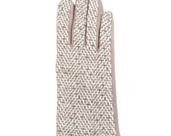 Guanti tortora monogrammati/personalizzati, Guanti da donna, Regalo da donna, Guanti touchscreen