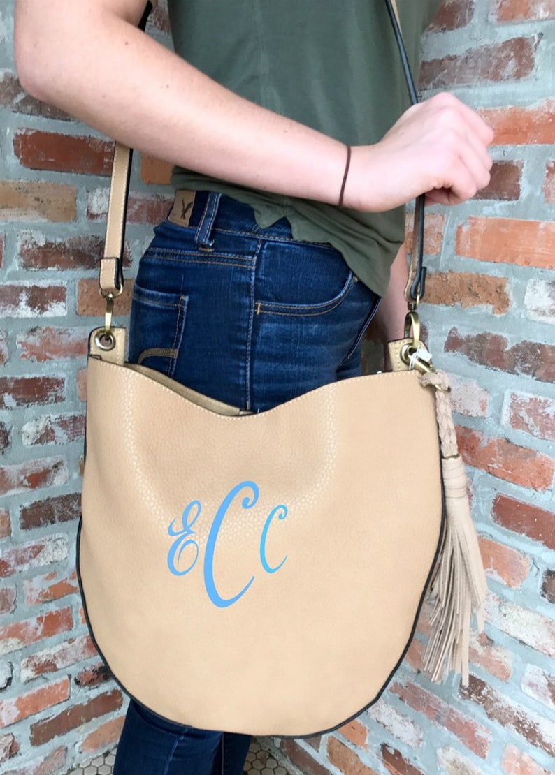 vegan leather crossbody tote