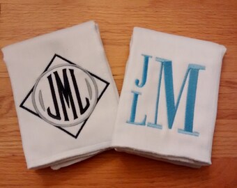 Baby Boy Burp Cloth Set