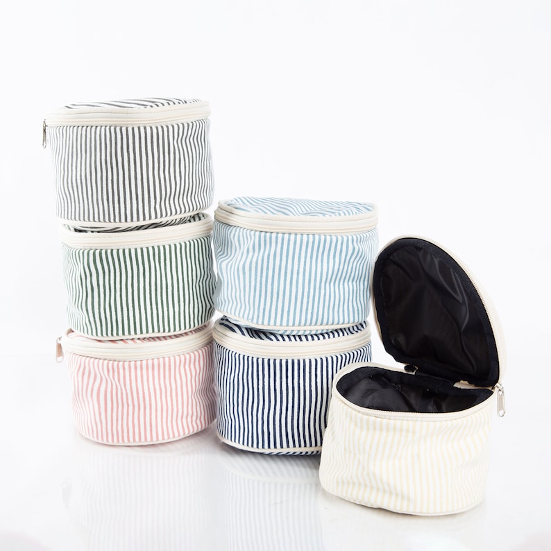 ThreeThreadsSC Canvas Make-up Bag - Thumbnail 3
