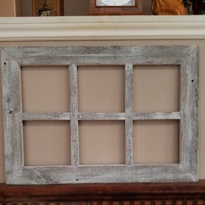 Country  six panel window