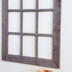 Country 9 pane window