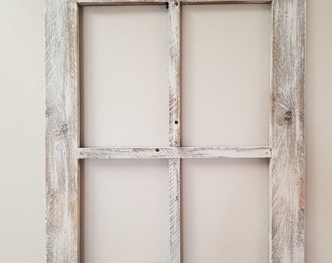 Featured listing image: country large 4 pane wood window