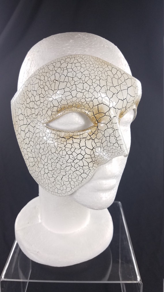 Purple Crackle Musical Venetian Masquerade Mask Phantom of the Opera Disguise