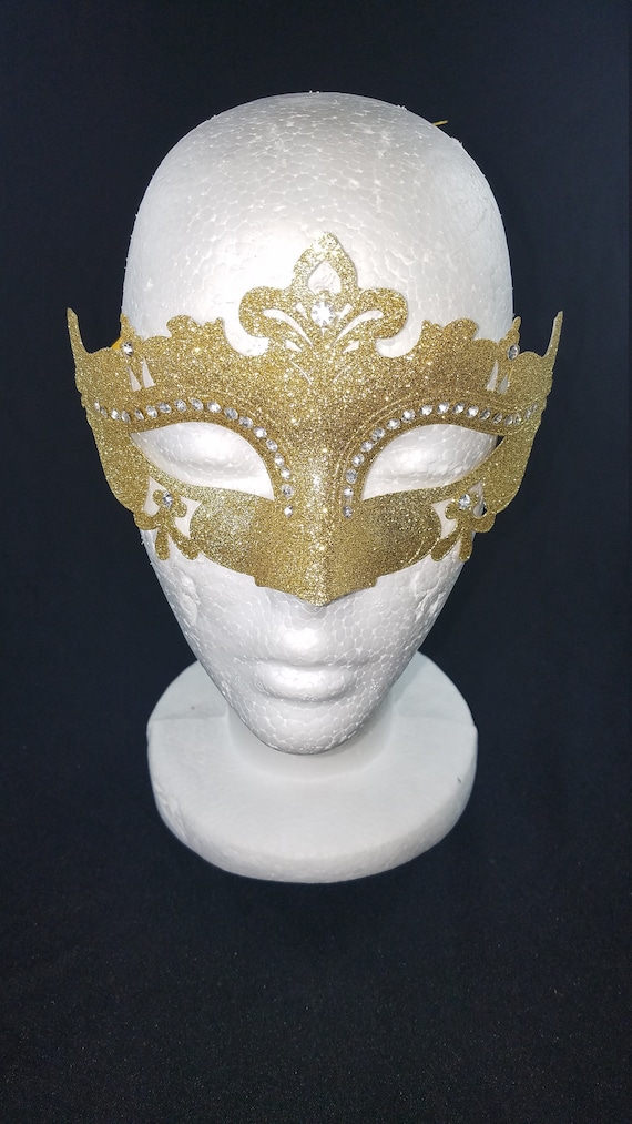 Pink Black Venetian Mask Masquerade Laser Cut Mardi Gras Wedding Prom PM002BKPK
