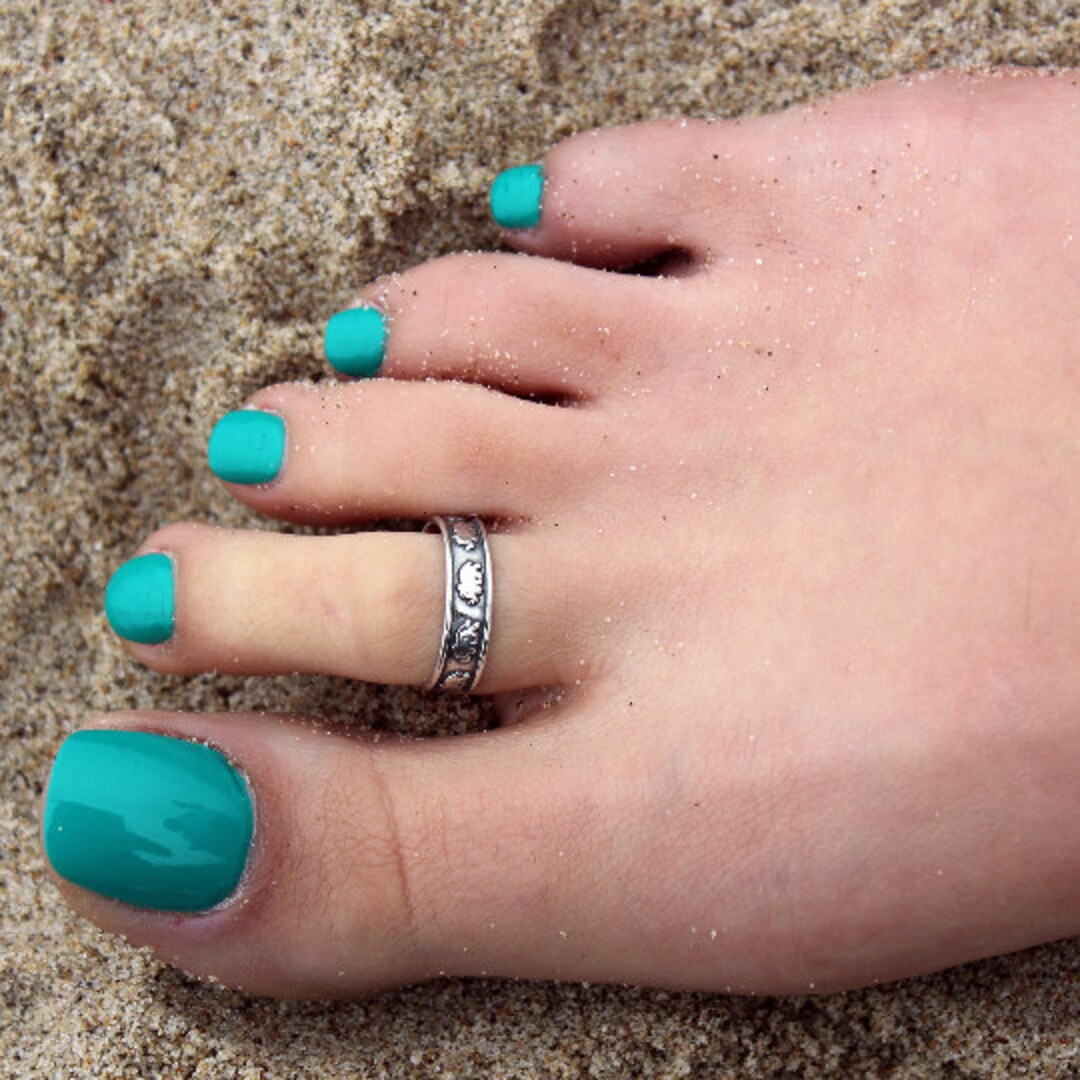 Buy Sterling Silver 925 Toe Ring Elephant Design Toe Ring Online in