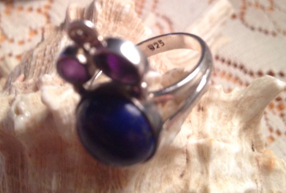 Multistone Rings / Lapis Rings / Amethyst Rings /… - image 5